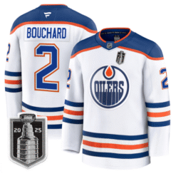 Evan Bouchard Jersey #2 Edmonton Oilers 2025 Stanley Cup Final Away Stitched Hockey
