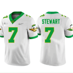 Alternative view of Evan Stewart Jersey #7 Oregon Ducks Football Stitched