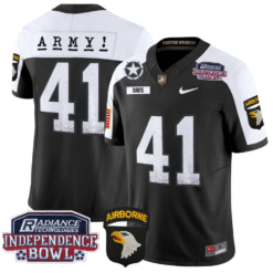 Glenn Davis Jersey #41 Army Black Knights Independence Bowl Patch Stitched Football