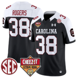George Rogers Jersey #38 South Carolina Gamecocks Cheez-It Citrus Bowl Stitched Football