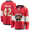 Gustav Forsling Jersey 42 Florida Panthers 2025 Breakaway Player Stitched Hockey