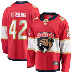 Gustav Forsling Jersey 42 Florida Panthers 2025 Breakaway Player Stitched Hockey