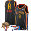 Jalen Williams Jersey # 8 Oklahoma City Thunder 2025 Finals Swingman 24-25 City Stitched Basketball