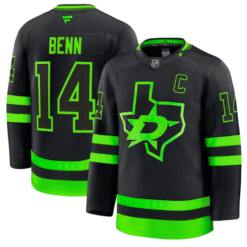 Jamie Benn Jersey #14 Dallas Stars Premium All Stitched Hockey
