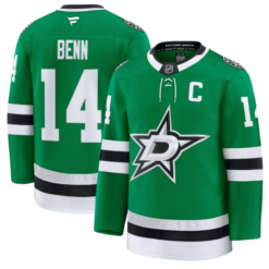 Alternative view of Jamie Benn Jersey #14 Dallas Stars Premium All Stitched Hockey