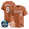 Joley Mitchell Jersey #9 Texas Longhorns 2025 World Series Stitched Baseball