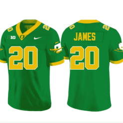 Jordan James Jersey #20 Oregon Ducks Football Stitched