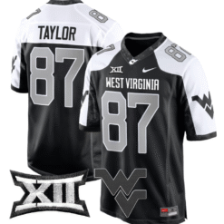 Kole Taylor Jersey #87 West Virginia Mountaineers Game Football Stitched