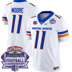 Alternative view of Kellen Moore Jersey #11 Boise State Broncos 2024 Championship Stitched Football