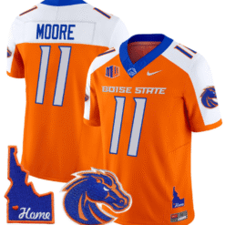 Alternative view of Kellen Moore Jersey #11 Boise State Broncos 2024 Home Patch Vapor Stitched Football