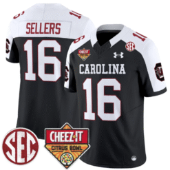 Lanorris Sellers Jersey #16 South Carolina Cheez-It Citrus Bowl Stitched Football
