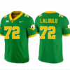 Lapani Laloulu Jersey #72 Oregon Ducks Football Stitched