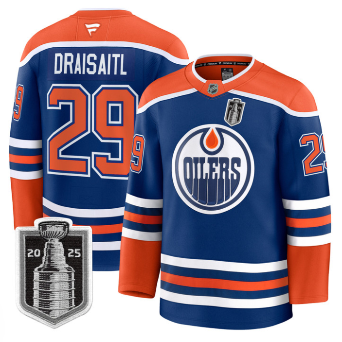 Leon Draisaitl Jersey #29 Edmonton Oilers 2025 Stanley Cup Final Away Stitched Hockey - Image 2