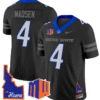 Maddux Madsen Jersey #4 Boise State Broncos 2024 Home Patch Vapor Stitched Football