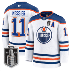 Mark Messier Jersey #11 Edmonton Oilers 2025 Stanley Cup Final Away Stitched Hockey