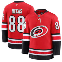 Alternative view of Martin Necas Jersey #88 Carolina Hurricanes Premium All Stitched Hockey