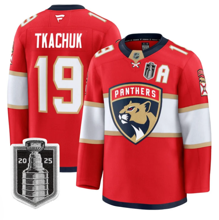 Matthew Tkachuk Jersey #19 Florida Panthers 2025 Stanley Cup Final Stitched Hockey - Image 3