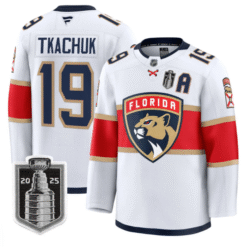 Alternative view of Matthew Tkachuk Jersey #19 Florida Panthers 2025 Stanley Cup Final Stitched Hockey