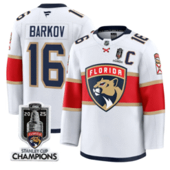 Alternative view of Aleksander Barkov Jersey #16 Florida Panthers 2025 Stanley Cup Stitched Hockey
