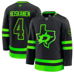 Miro Heiskanen Jersey #4 Dallas Stars Premium All Stitched Hockey