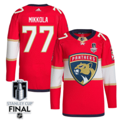 Alternative view of Niko Mikkola Jersey 77 Florida Panthers 2025 Breakaway Player Stitched Hockey
