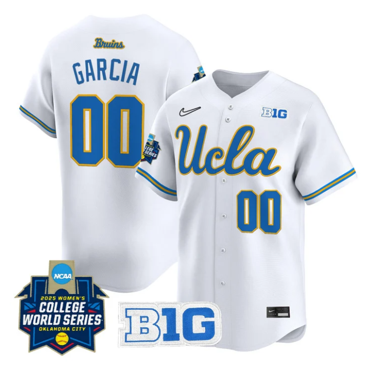 Rachel Garcia Jersey #00 UCLA Bruins Softball 2025 World Series Stitched Baseball - Image 3