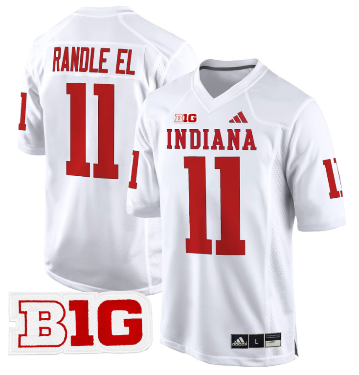 Randle El Jersey #11 Indiana Hoosiers 2024 Game V2 Stitched Football - Image 2