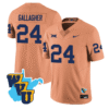 Rodney Gallagher Jersey #24 West Virginia Mountaineers 1965-2025 Throwback Football Stitched