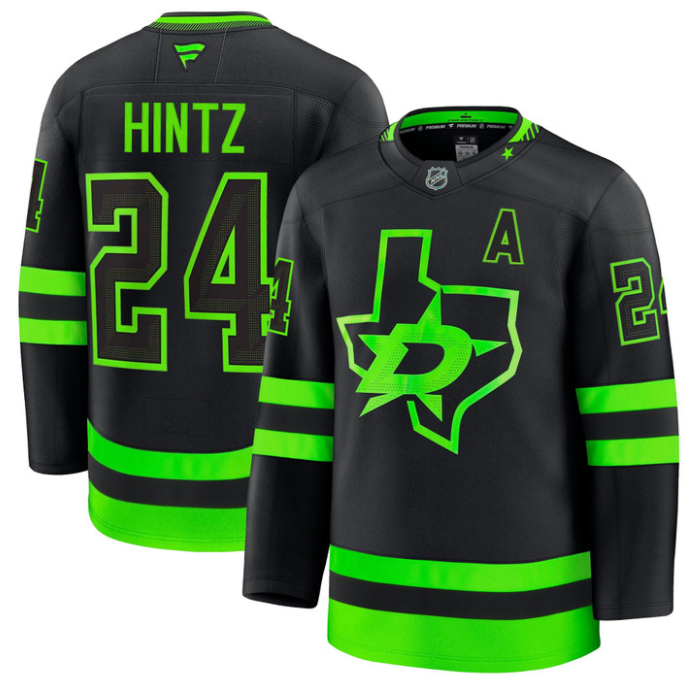 Roope Hintz Jersey #24 Dallas Stars Premium All Stitched Hockey