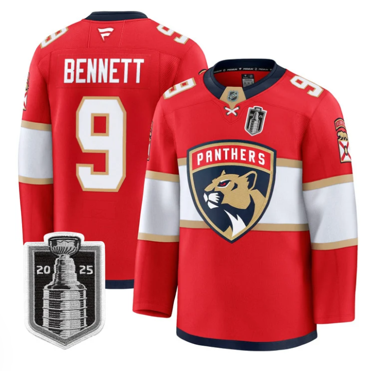 Sam Bennett Jersey #9 Florida Panthers 2025 Stanley Cup Final Stitched Hockey - Image 2