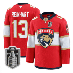 Alternative view of Sam Reinhart Jersey #13 Florida Panthers 2025 Stanley Cup Final Stitched Hockey