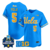 Savannah Pola Jersey #5 UCLA Bruins Softball 2025 World Series Stitched Baseball