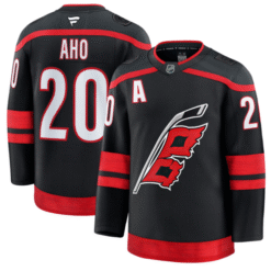 Sebastian Aho Jersey #20 Carolina Hurricanes Premium All Stitched Hockey