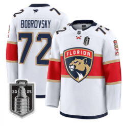 Alternative view of Sergei Bobrovsky Jersey #72 Florida Panthers 2025 Stanley Cup Final Stitched Hockey