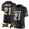 Shilo Sanders Jersey #21 Colorado Buffaloes Football All Stitched