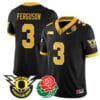 Terrance Ferguson Jersey #3 Oregon Ducks 2024 Mighty Rose Bowl Patch Football Stitched
