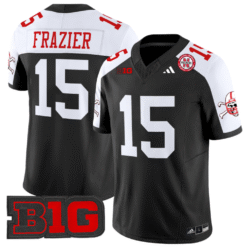 Tommie Frazier Jersey #15 Nebraska Cornhuskers 2024 Vapor V2 Stitched Football