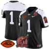 The Team Jersey #1 Virginia Tech Hokies Coach Frank Beamer Stitched Football
