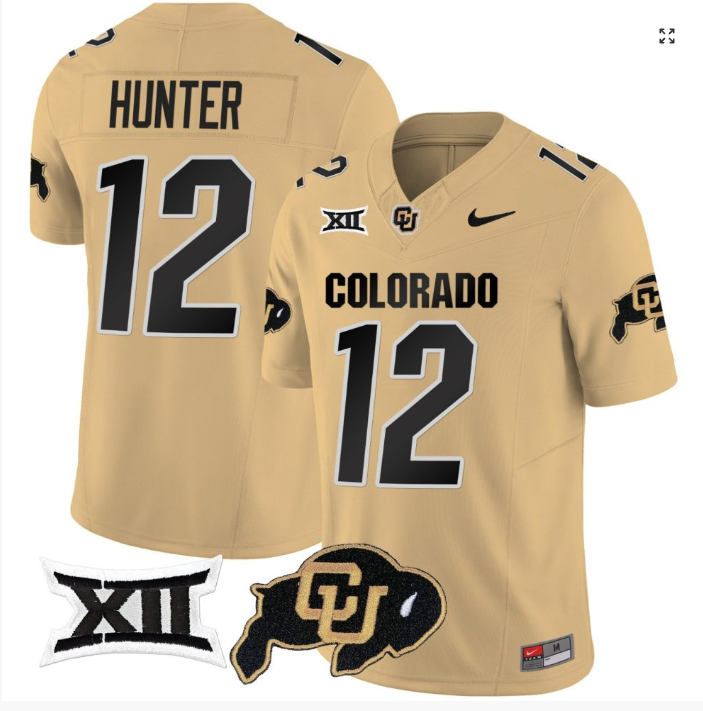 Travis Hunter Jersey #12 Colorado Buffaloes College Stitched Football - Image 8