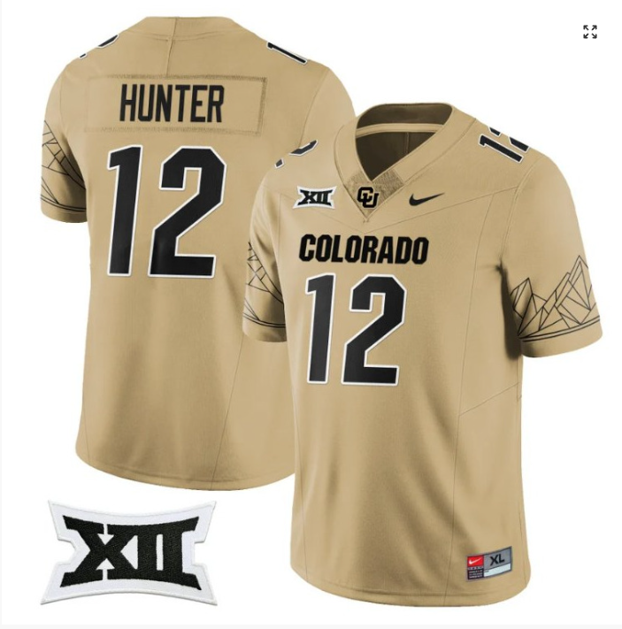 Travis Hunter Jersey #12 Colorado Buffaloes College Stitched Football - Image 7