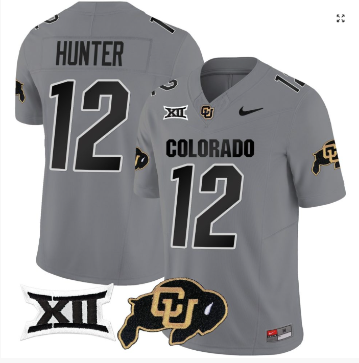 Travis Hunter Jersey #12 Colorado Buffaloes College Stitched Football - Image 6