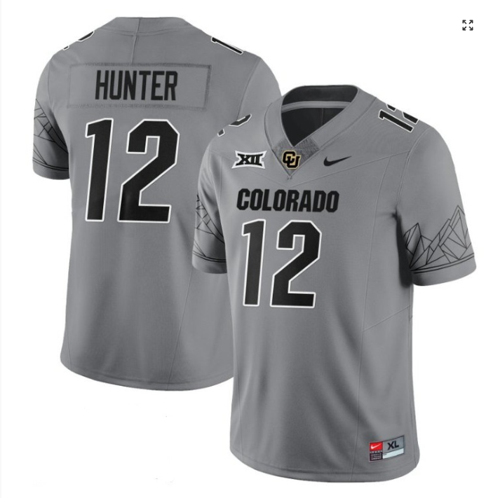 Travis Hunter Jersey #12 Colorado Buffaloes College Stitched Football - Image 5