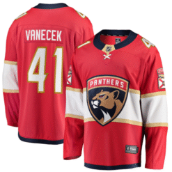 Vitek Vanecek Jersey 41 Florida Panthers 2025 Breakaway Player Stitched Hockey