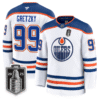 Wayne Gretzky Jersey #99 Edmonton Oilers 2025 Stanley Cup Final Away Stitched Hockey
