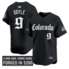 Brenton Doyle Jersey #9 Colorado Rockies Gothic Mile High Shadows Edition Stitched Baseball