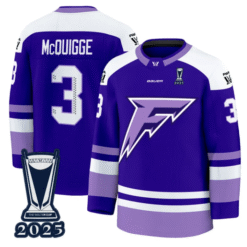 Brooke McQuigge Jersey #3 Minnesota Frost 2025 PWHL Champions Premium Stitched Hockey