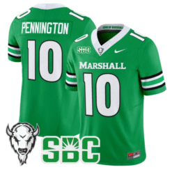 Chad Pennington Jersey #10 Marshall Thundering Herd 2025 Kelly Stitched Football