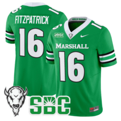 Christian Fitzpatrick Jersey #16 Marshall Thundering Herd 2025 Stitched Football