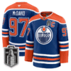 Connor McDavid Jersey #97 Edmonton Oilers 2025 Stanley Cup Final Stitched Hockey