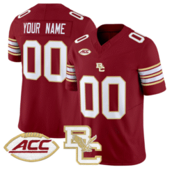 Custom Boston College Eagles Jersey 2025 Vapor Limited Stitched Football